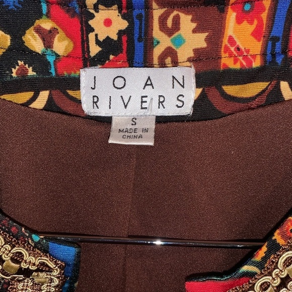 Joan Rivers Moroccan Flair Knit Jacket w/ 3/4 Sleeves - Picture 2 of 5